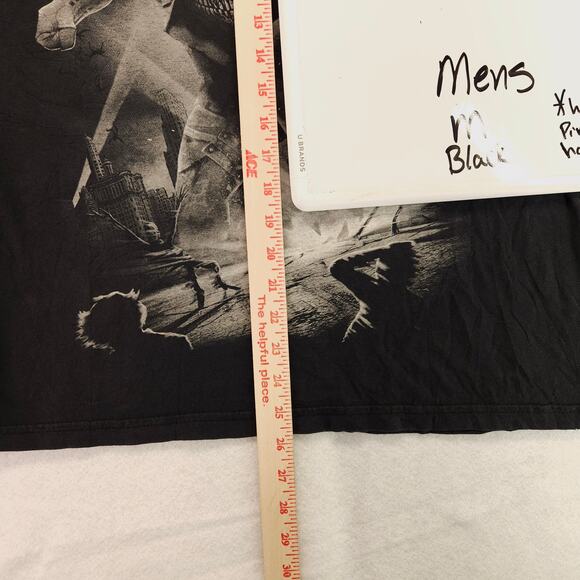 Disturbed The Vengeful One Band Crew Neck Short Sleeve Shirt Mens Size M Black - Picture 9 of 10